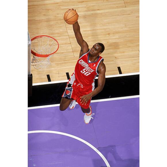 Charlotte Bobcats 2004-09 ADIDAS shorts Authentic 38 XL pants orange NBA vtg - Picture 2 of 13